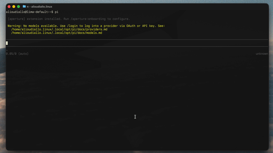Onboarding walkthrough