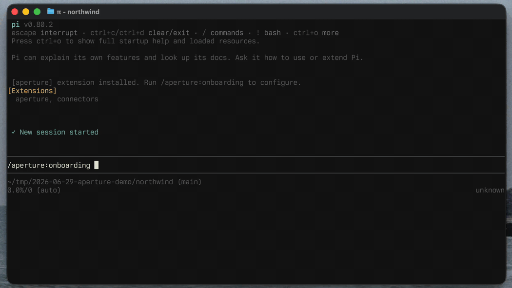 Onboarding walkthrough