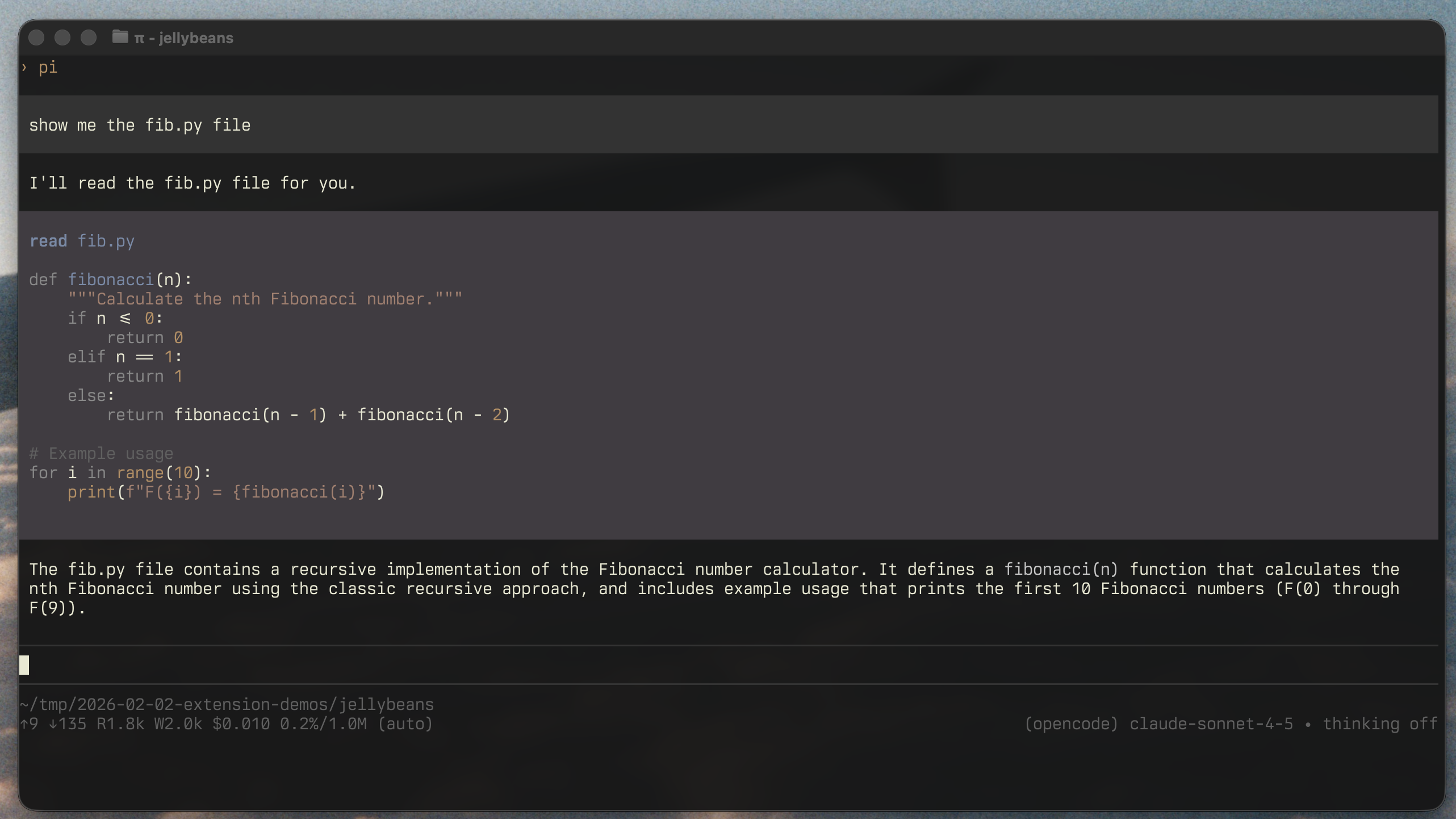 Jellybeans Theme preview
